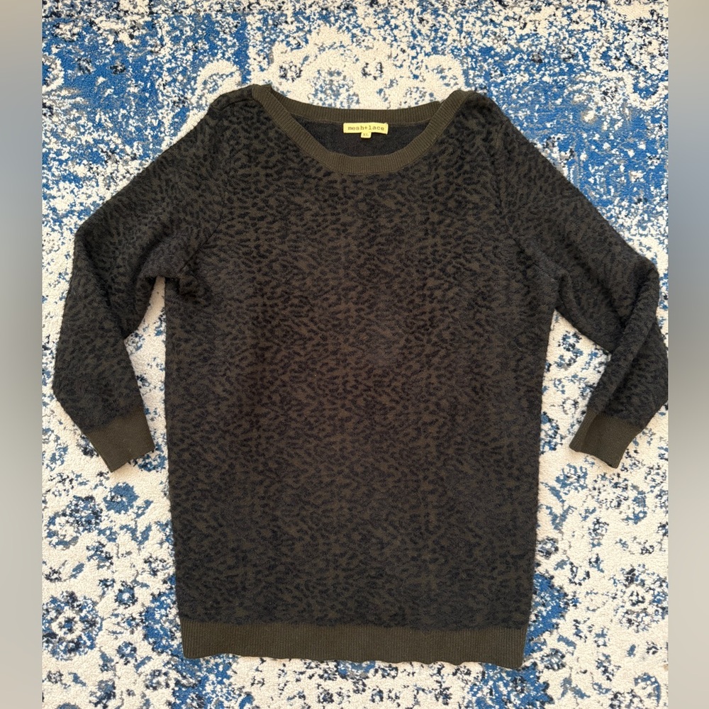 Women's Leopard Print Sweater